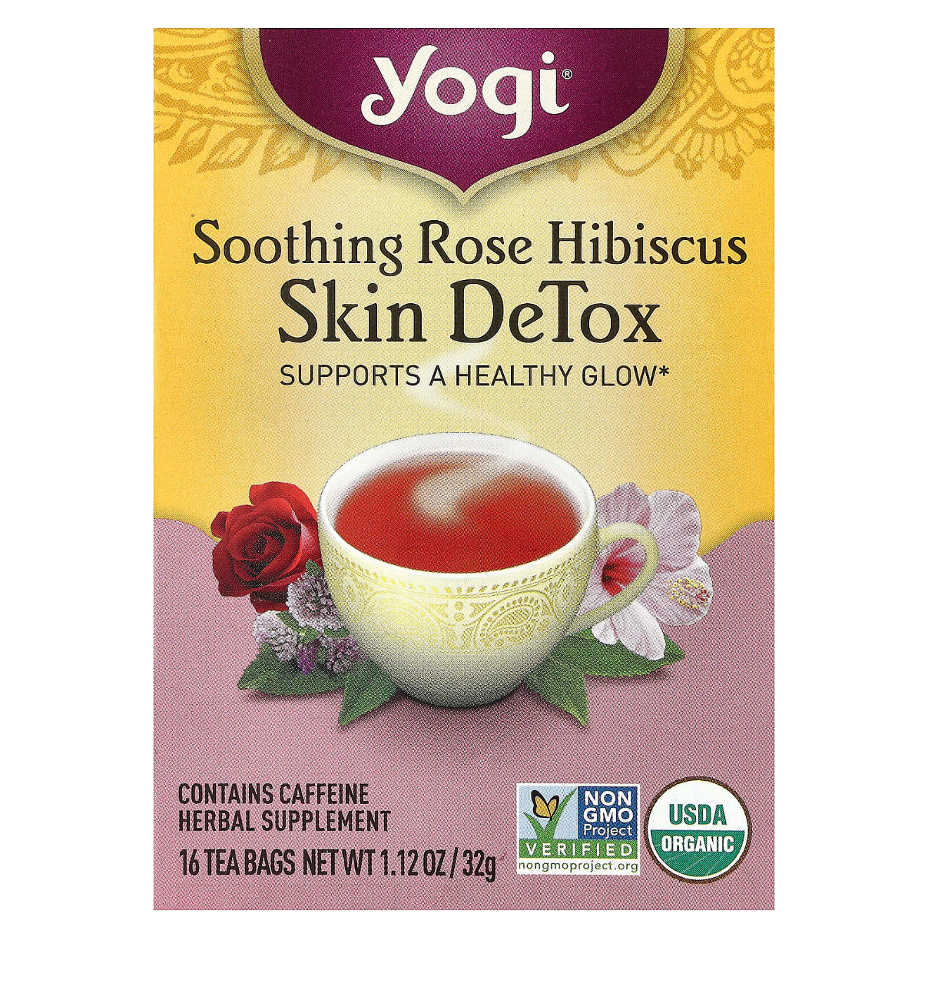 Skin detox rose et hibiscus apaisants
